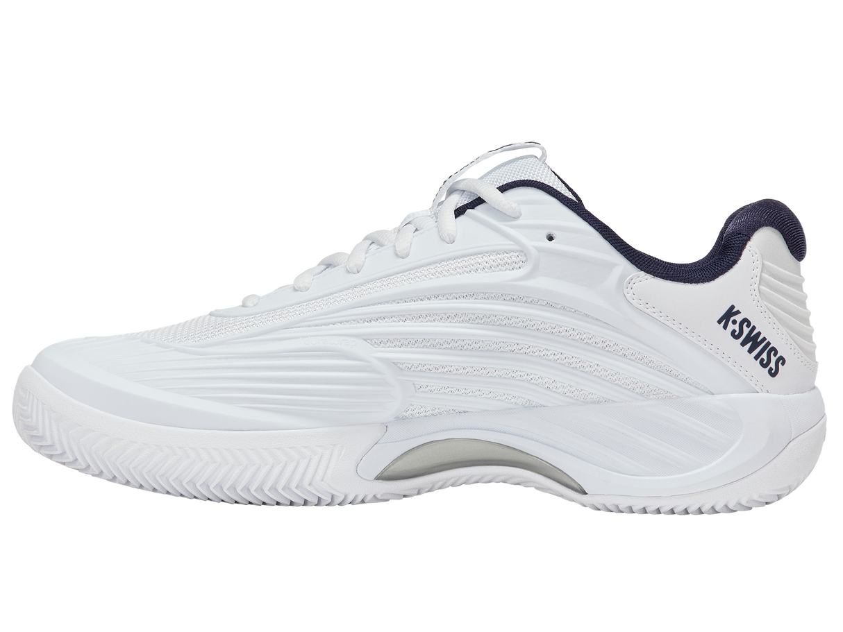 K-Swiss Hypercourt Express 3 Clay Men's - White/Peacoat/Silver