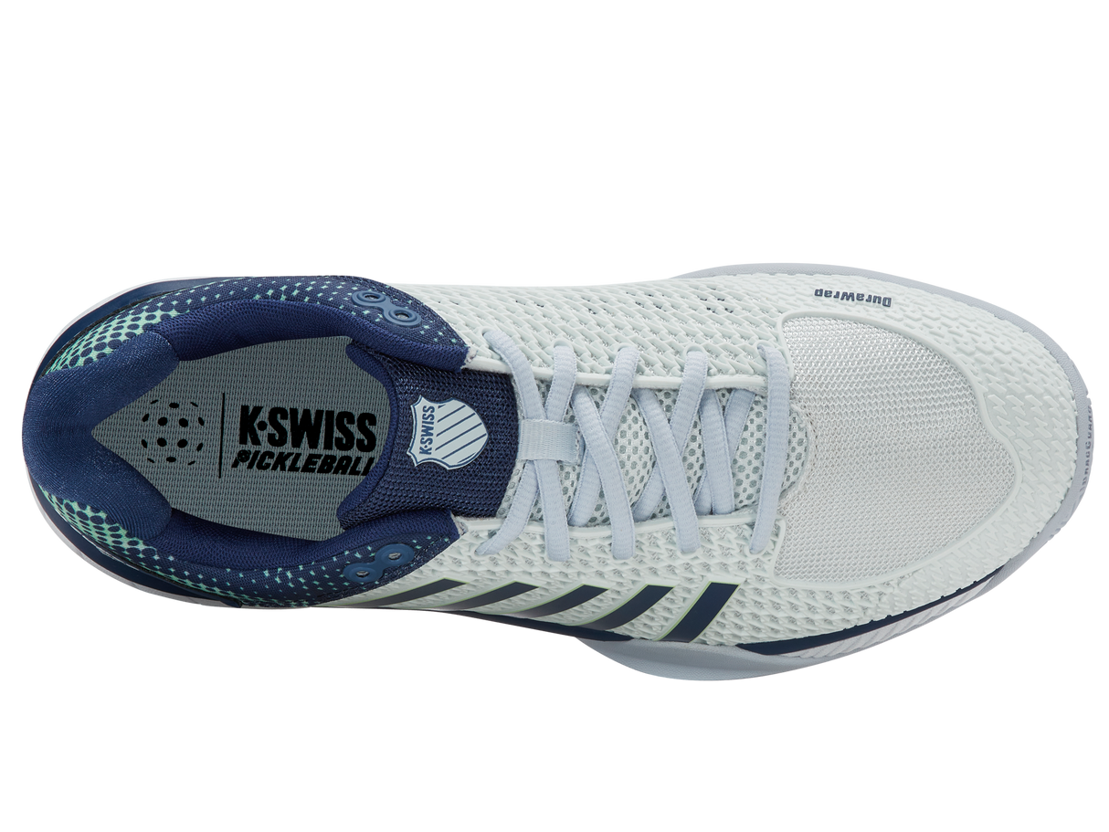 K-Swiss Express Light Wide Men's Pickleball - Bit of Blue/Oceana/Patina Green