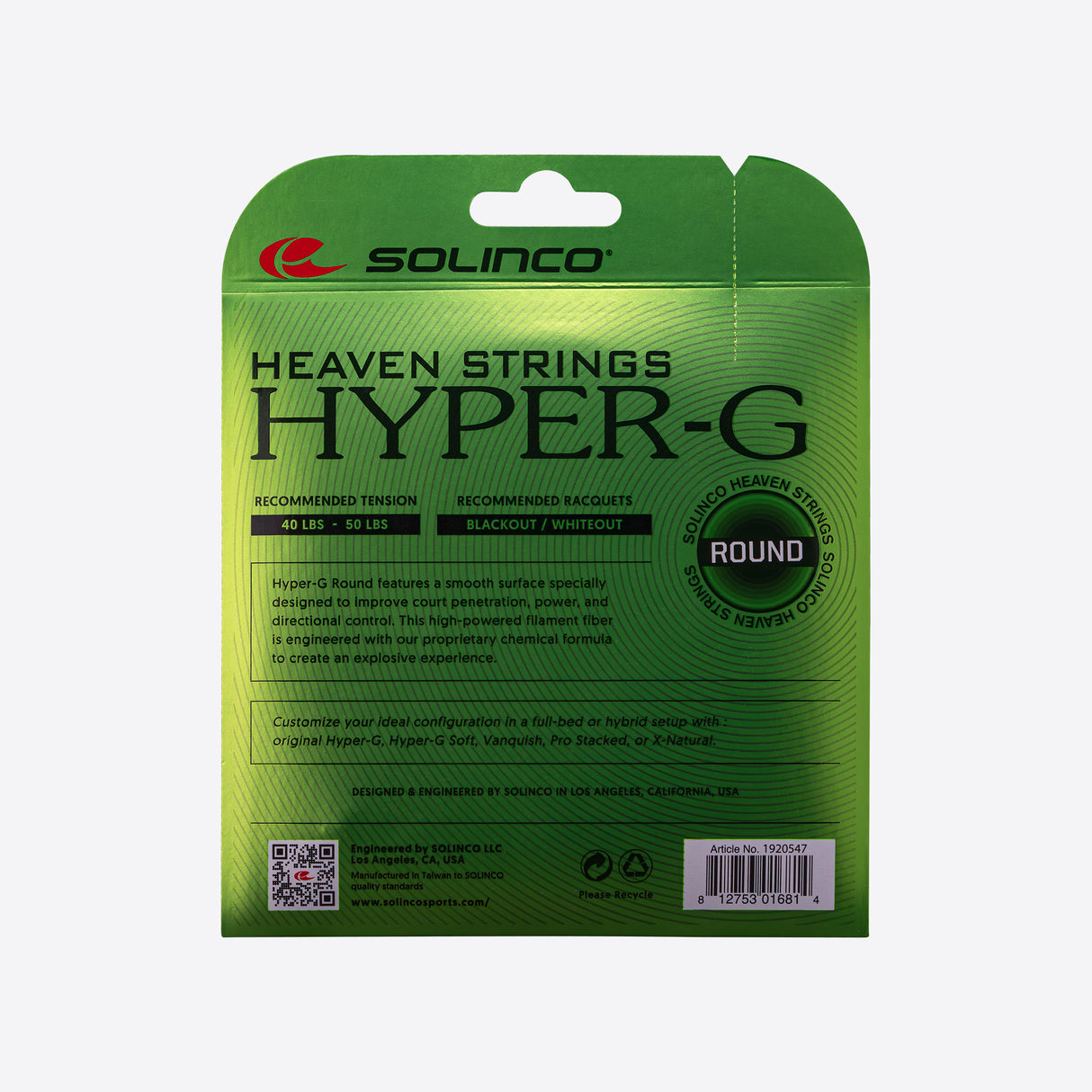 Solinco Hyper-G Round Set