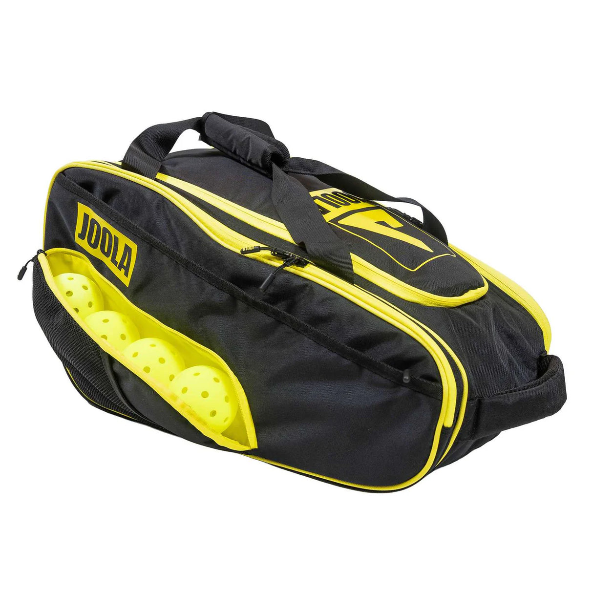 Joola Tour Elite Pickleball Bag (45.0L) - Black/Neon Yellow