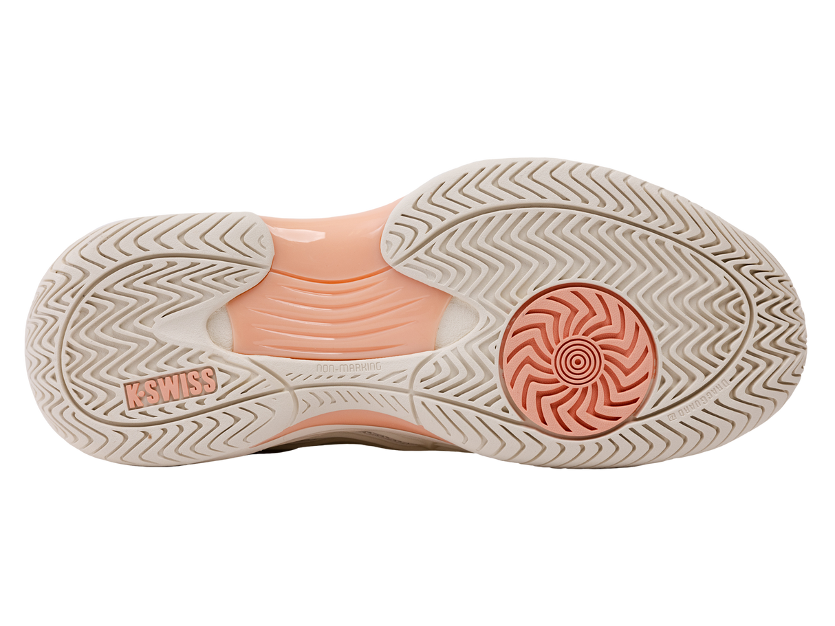K-Swiss Hypercourt Express 3 Women's - Egret/Peach Parfait
