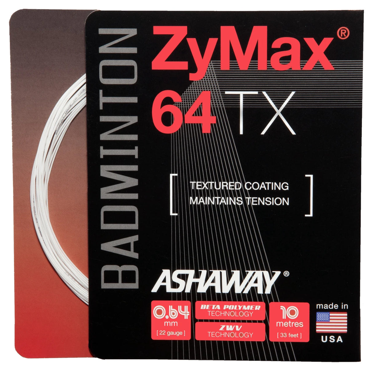 Ashaway ZyMax 64 TX Set - White
