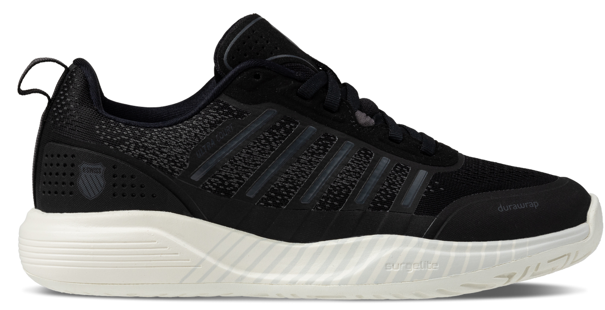 K-Swiss Ultra Court Women's - Black/Snow White/Asphalt
