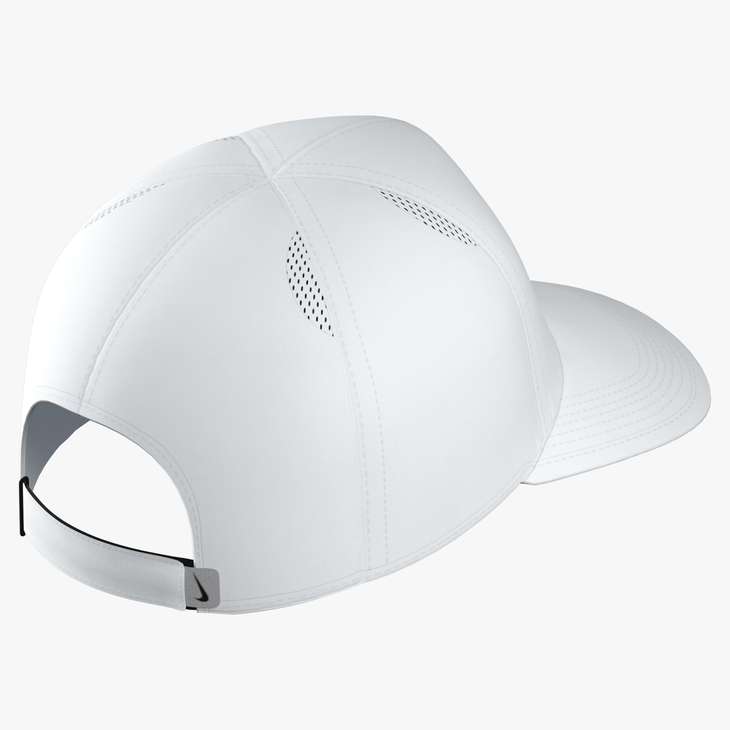 Nike Team Featherlight Cap Solid - White/Black
