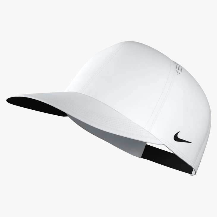 Nike Team Featherlight Cap Solid - White/Black