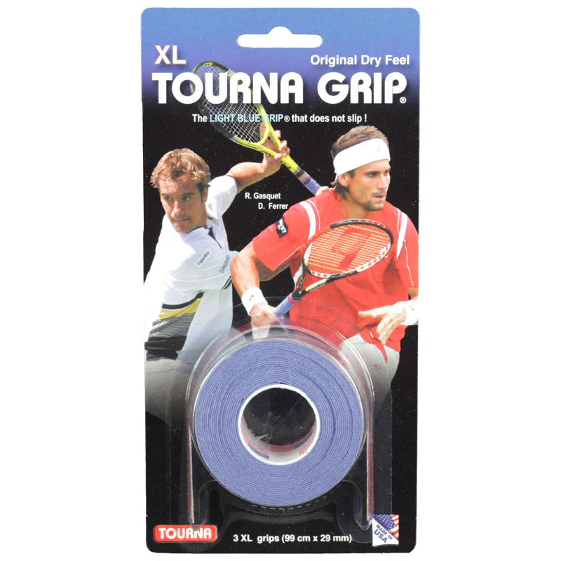 Tourna Grip XL Light Blue 3 Pack