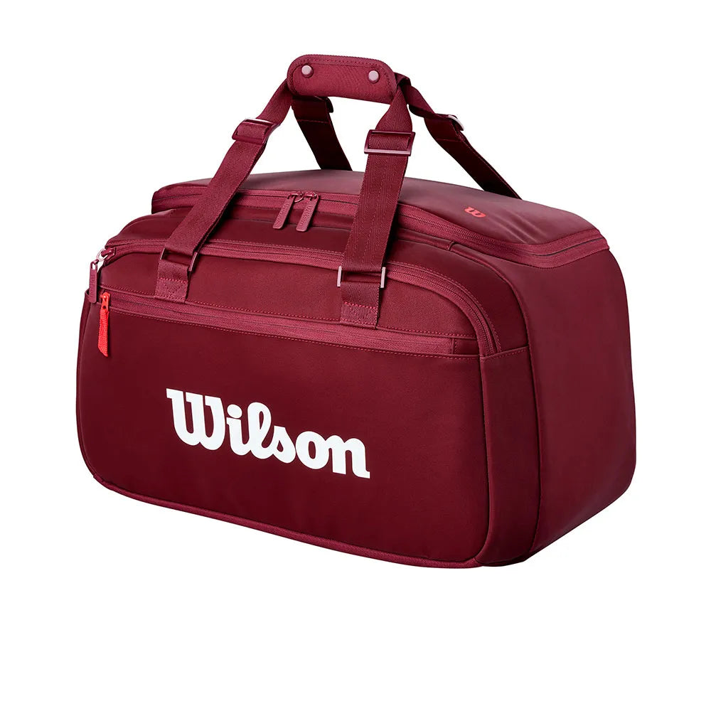 Wilson Defyer V1 Small Tennis Duffel Red