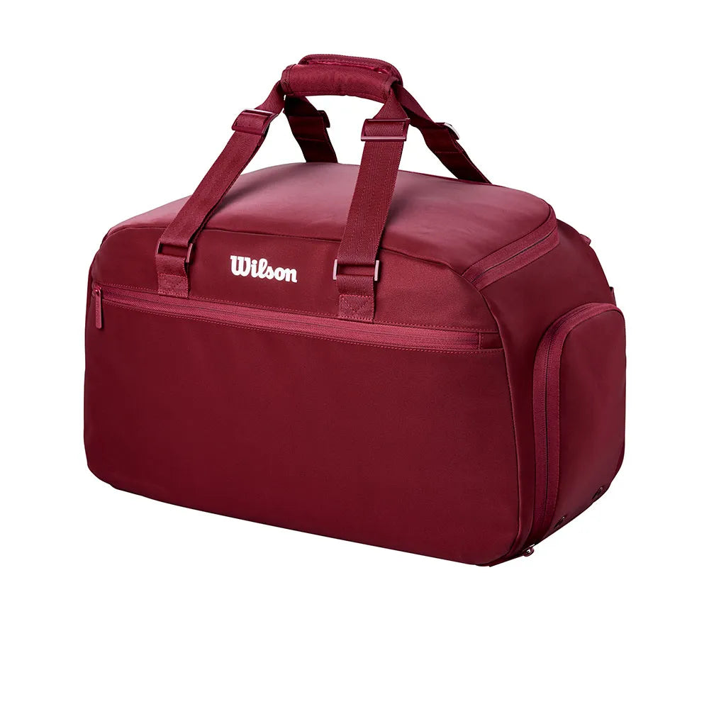 Wilson Defyer V1 Small Tennis Duffel Red