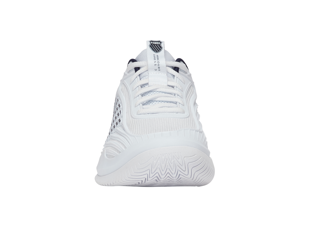 K-Swiss Hypercourt Express 3 Wide Men's - White/Peacoat/Silver