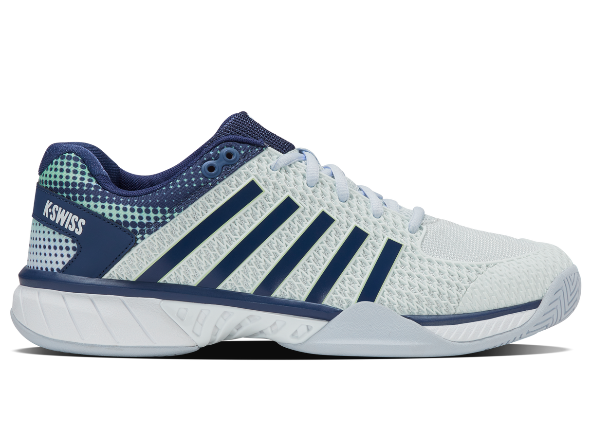 K-Swiss Express Light Wide Men's Pickleball - Bit of Blue/Oceana/Patina Green