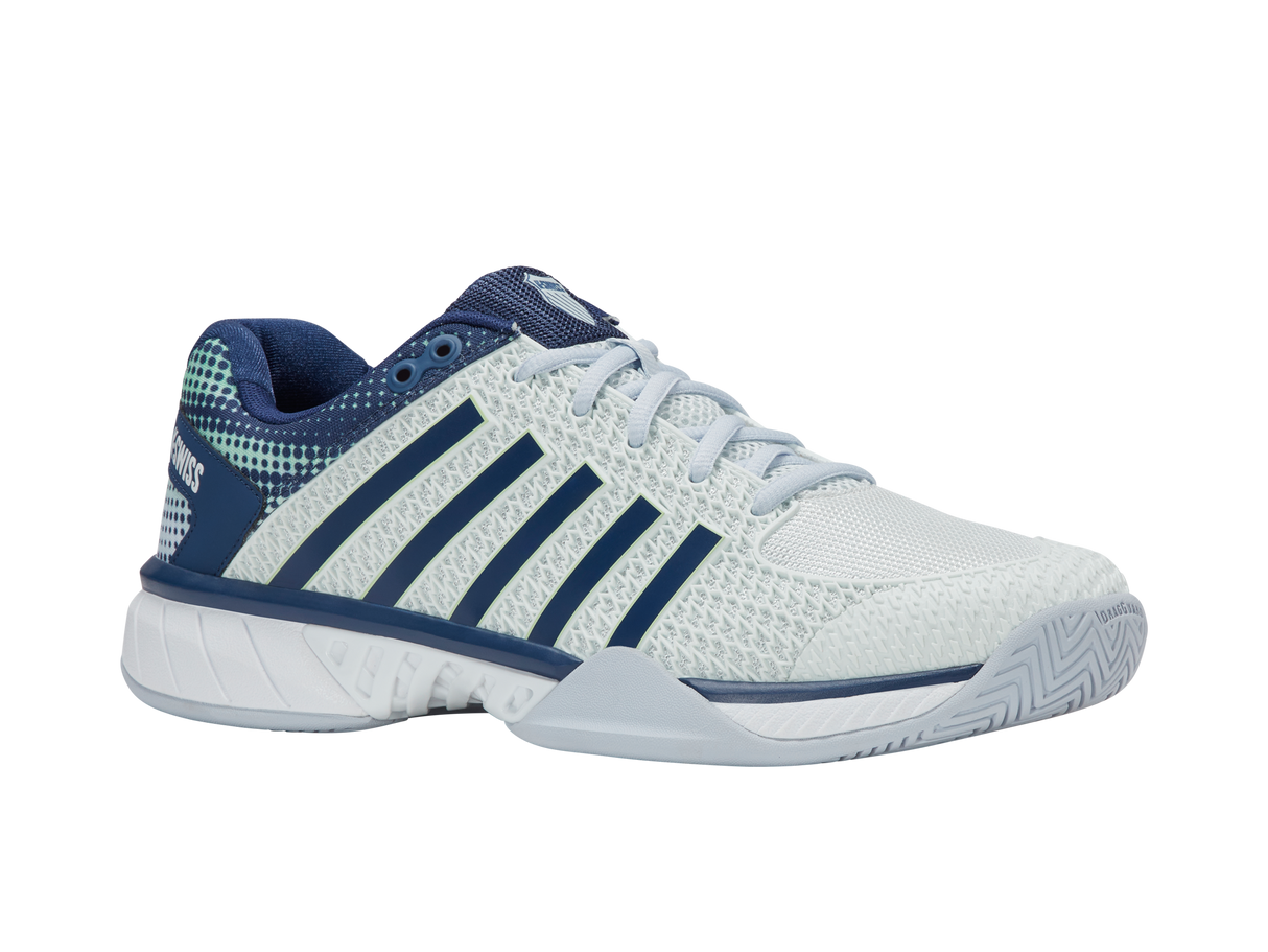 K-Swiss Express Light Wide Men's Pickleball - Bit of Blue/Oceana/Patina Green