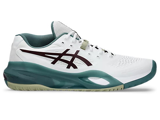 Asics Gel-Resolution X - WHITE/DARK AUBERGINE