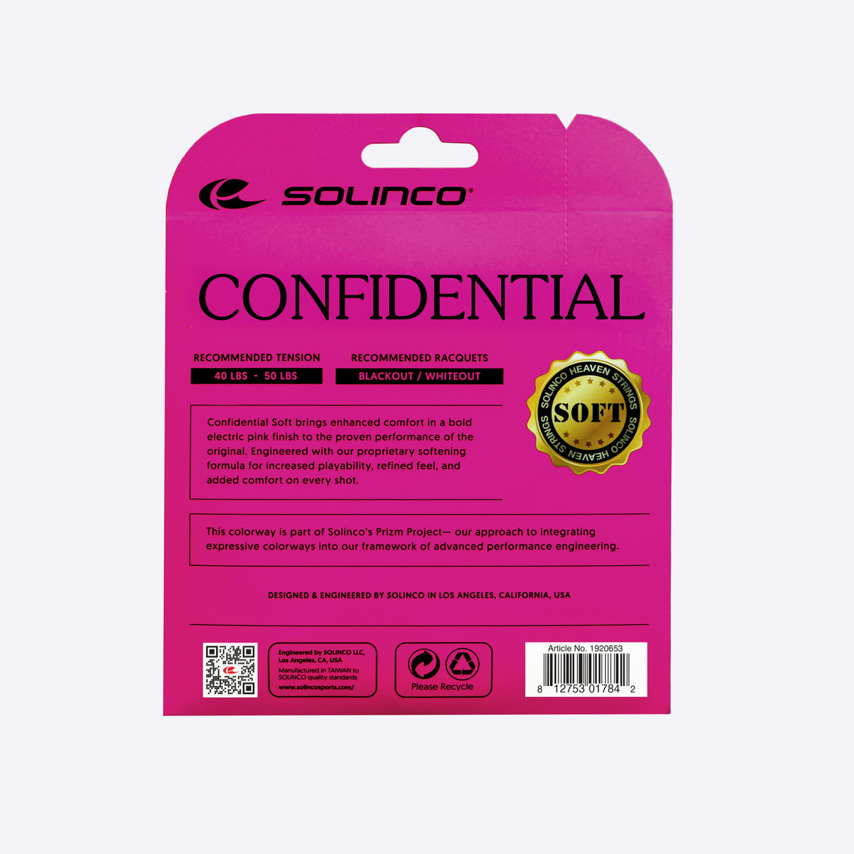Solinco Confidential Soft Set