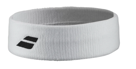 Babolat Logo Headband (WH/WH)