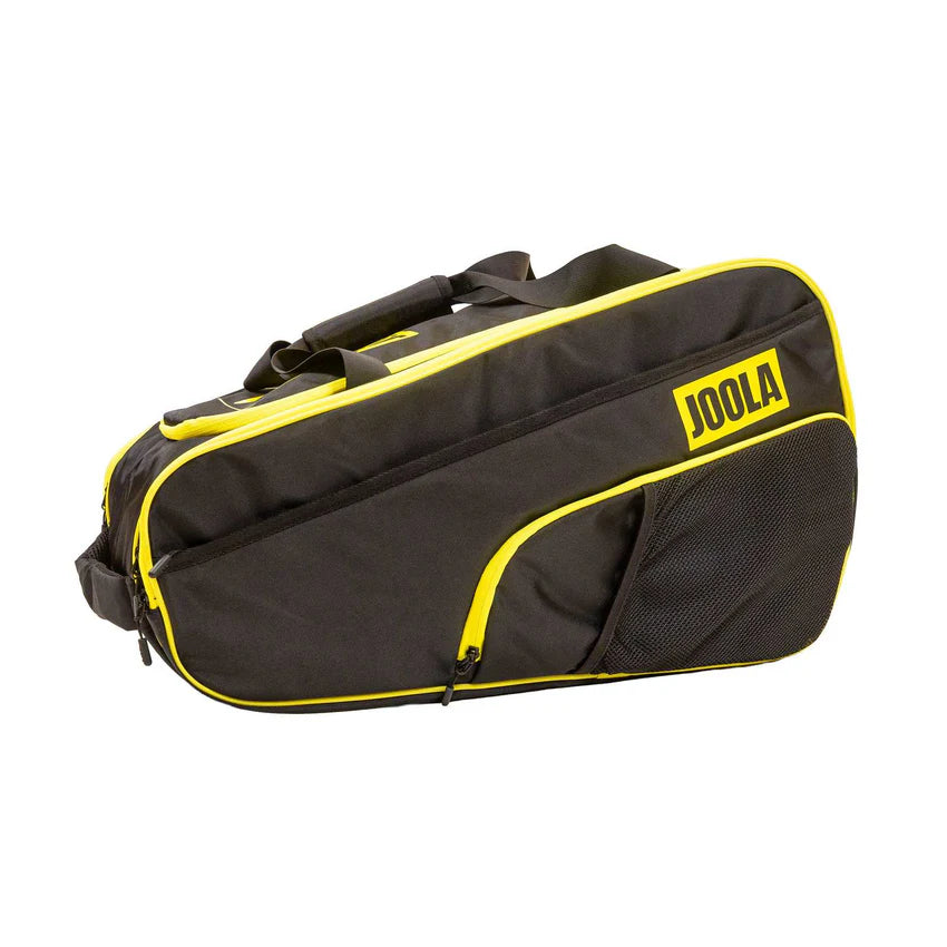 Joola Tour Elite Pro Pickleball Bag (66.4L) - Black/Neon Yellow