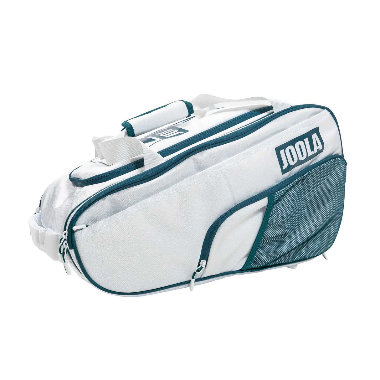 Joola Tour Elite Pickleball Bag (45.0L) - White/Club Green