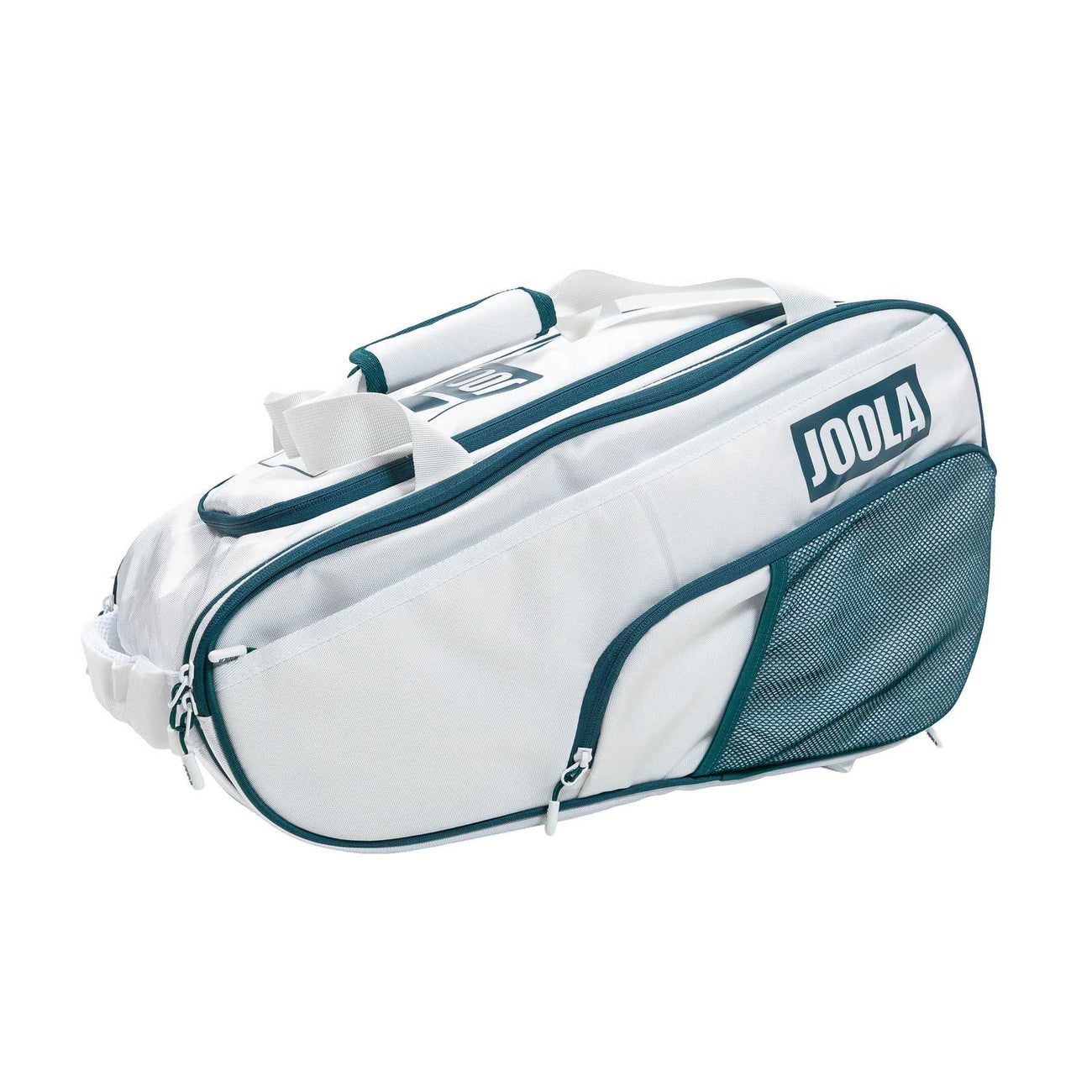 Joola Tour Elite Pickleball Bag (45.0L) - White/Club Green