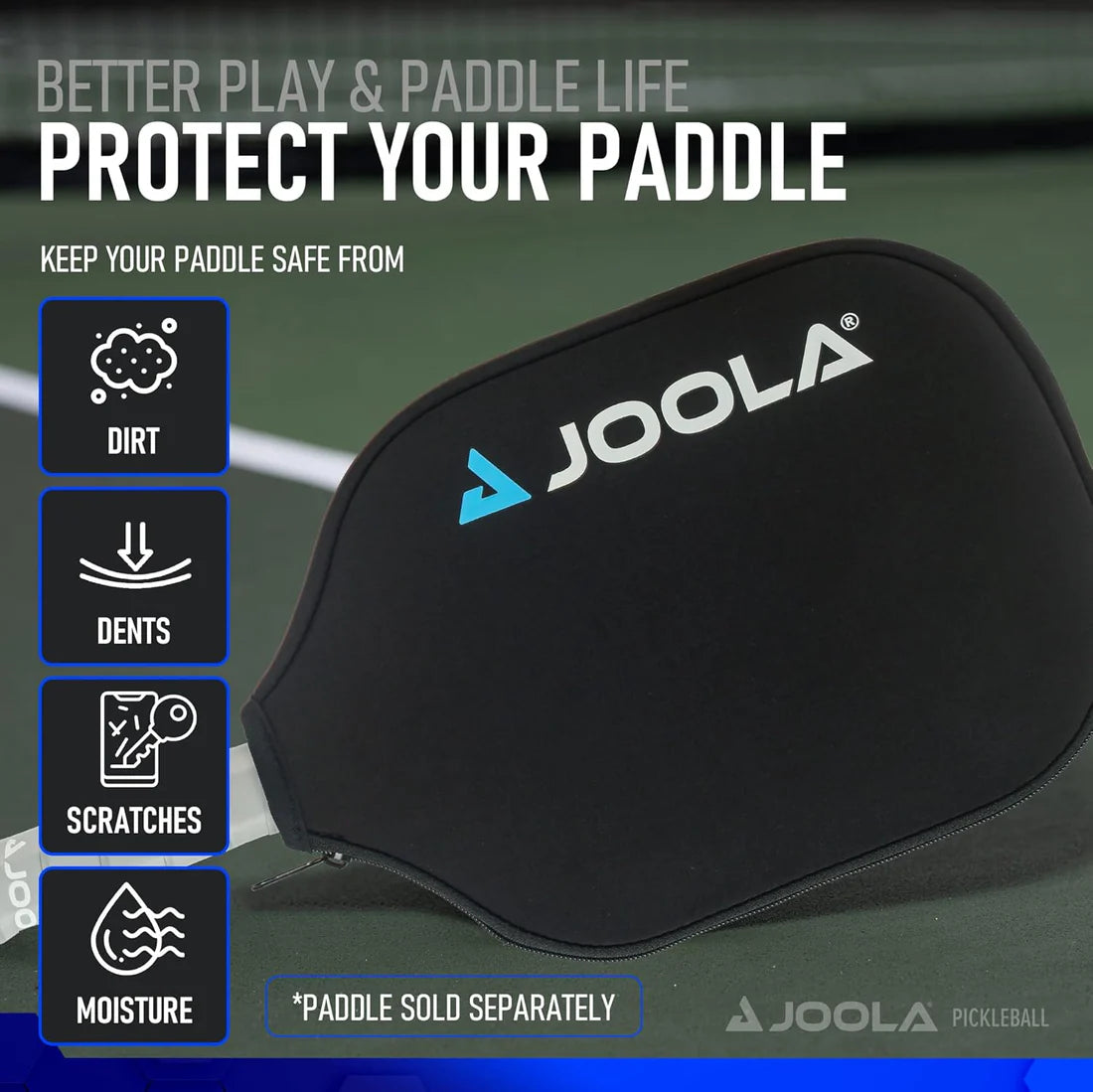 Joola Neoprene Paddle Covers Standard