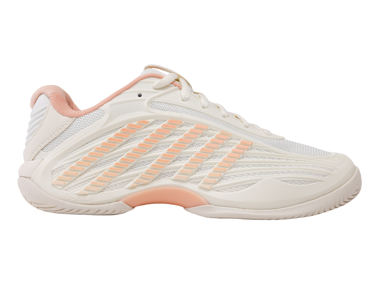 K-Swiss Hypercourt Express 3 Women's - Egret/Peach Parfait