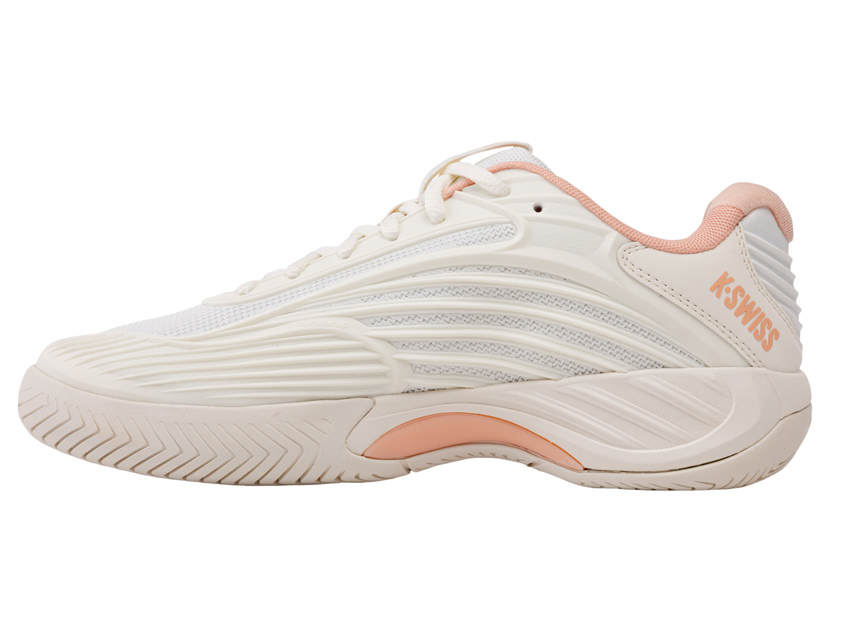 K-Swiss Hypercourt Express 3 Women's - Egret/Peach Parfait