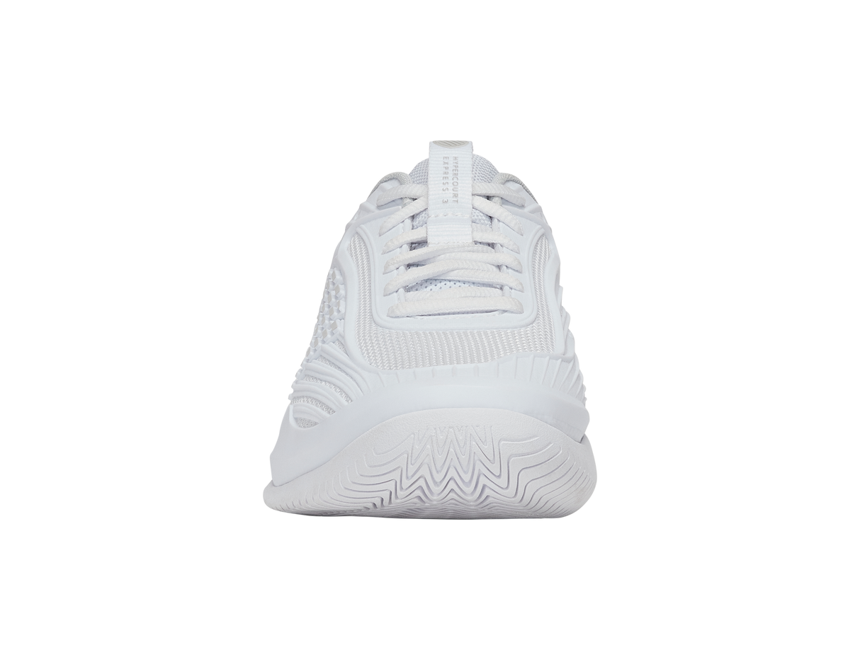 K-Swiss Hypercourt Express 3 Wide Women's - White/Dawn Blue/Silver