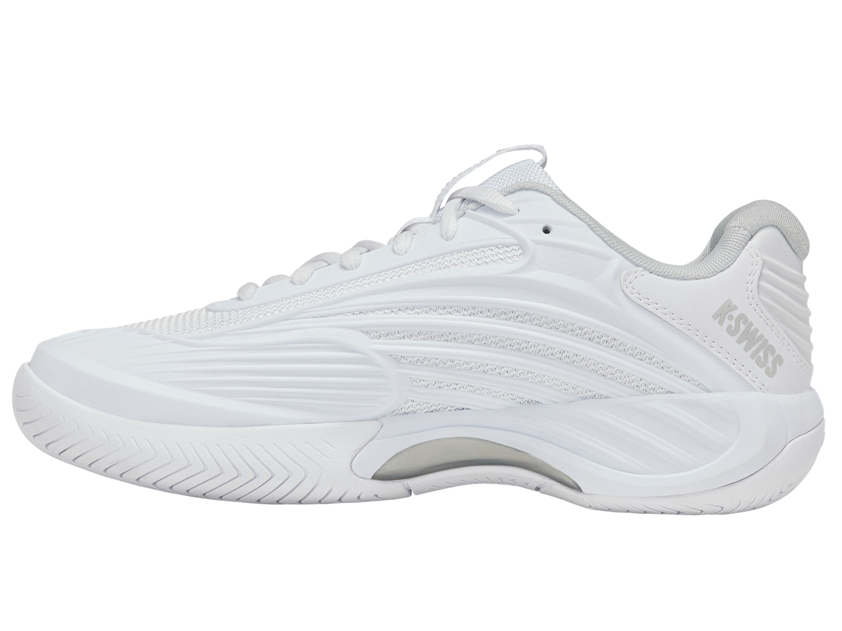 K-Swiss Hypercourt Express 3 Wide Women's - White/Dawn Blue/Silver