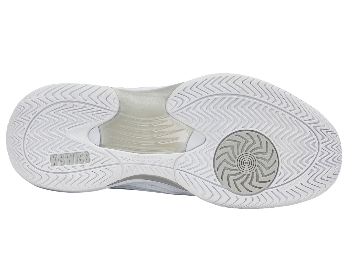 K-Swiss Hypercourt Express 3 Wide Women's - White/Dawn Blue/Silver
