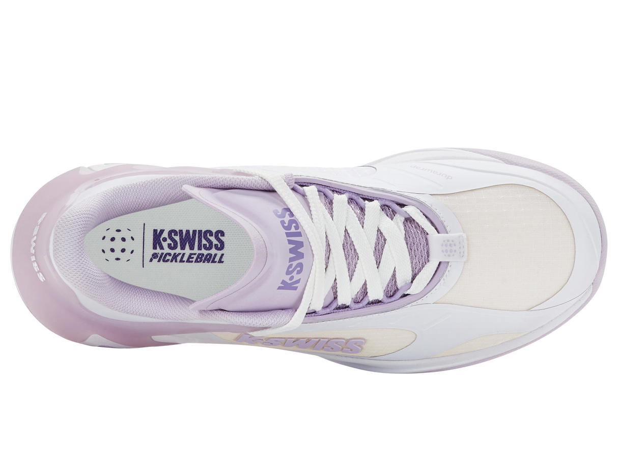 K-Swiss K-Frame Women's Pickleball - White/Orchid Hush/Purple Haze