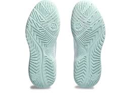 Asics Gel-Dedicate 8 Wide Women's - White/Pale Blue