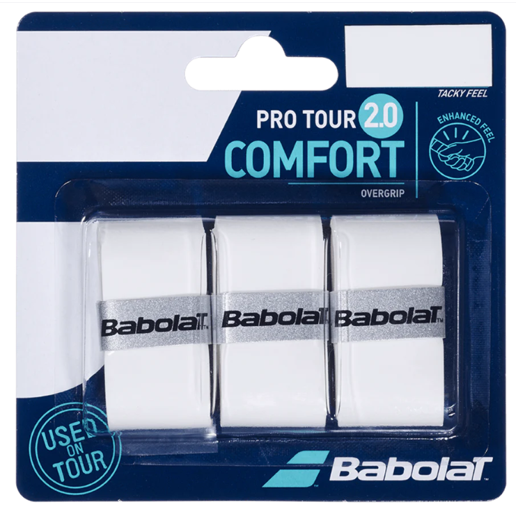 Babolat Pro Tour 2.0 lot de 3 (Blanc)