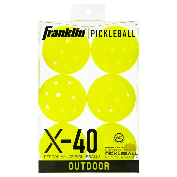 Franklin X-40 Pickleball 6 Pack