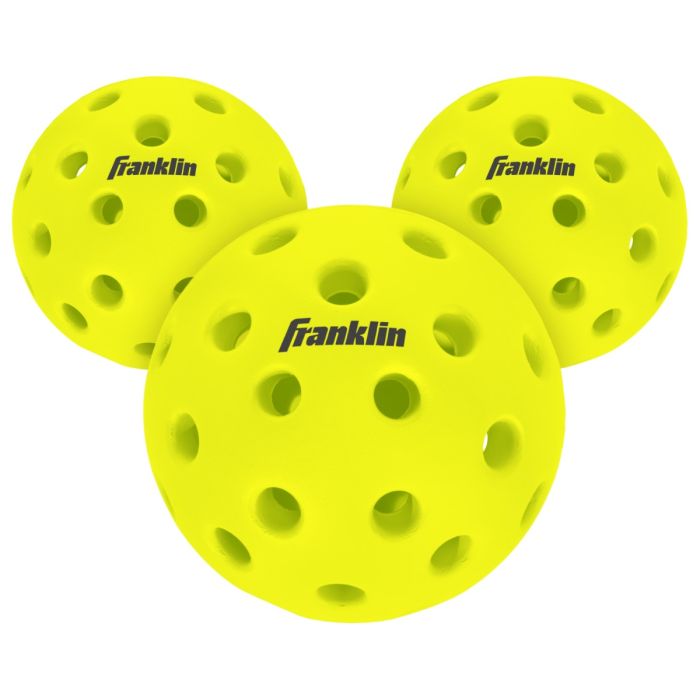 Franklin Silent Serve Foam Pickleball Balls 3 Pack