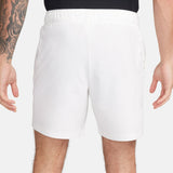 NikeCourt Men's Advantage Short 7 Inch - White/White/Black
