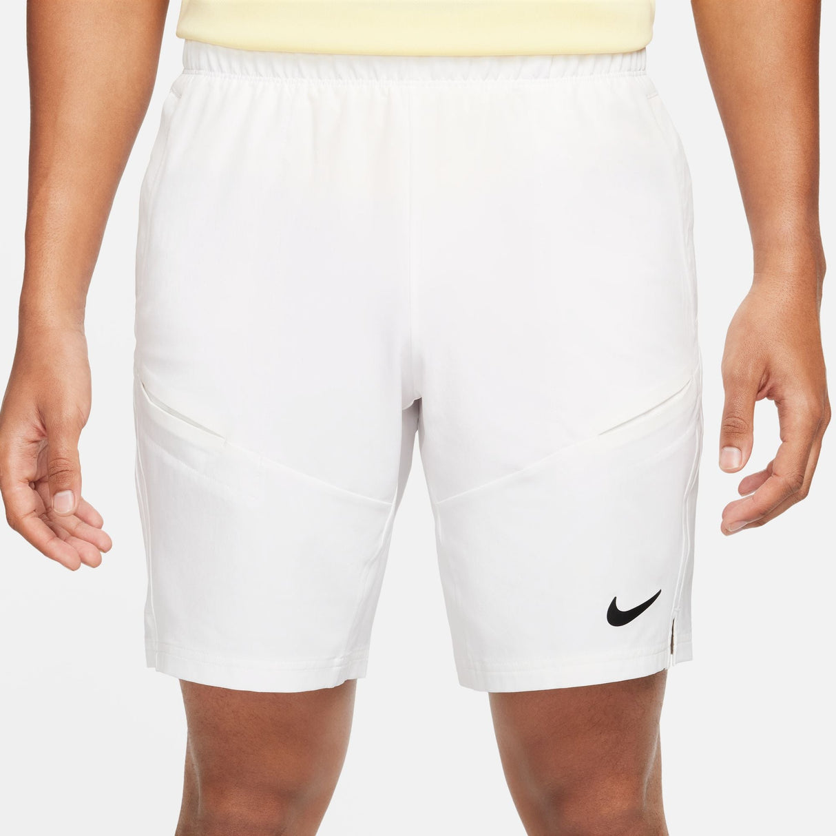 NikeCourt Men's Advantage Short 9Inch - White/White/Black