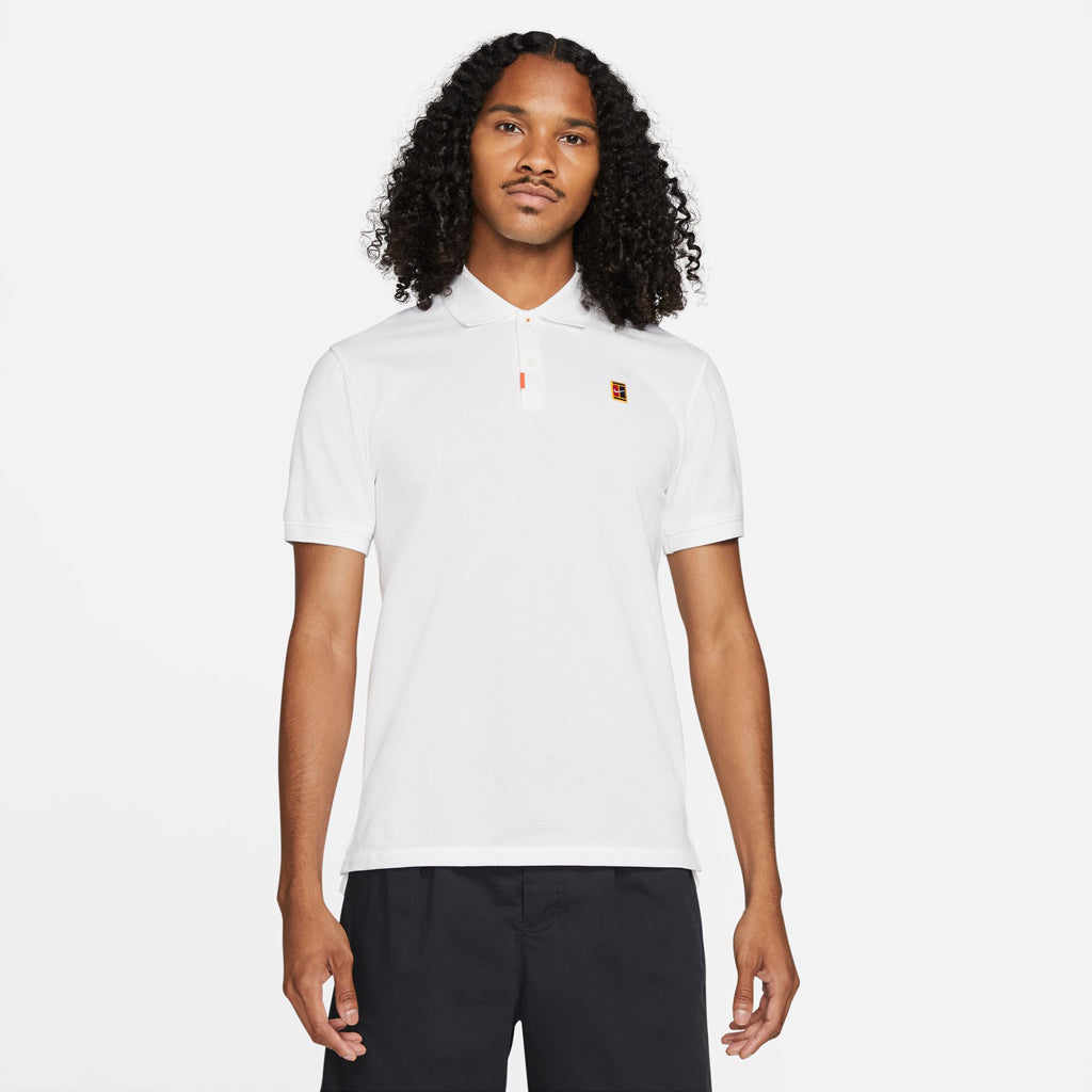 NikeCourt Men's Polo Dri-FIT Heritage Slim2 - White