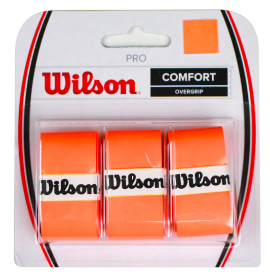 Wilson Pro Overgrip 3 Pack (Burn)