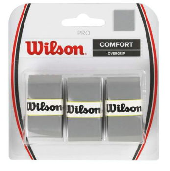 Wilson Pro Overgrip lot de 3 (Gris)