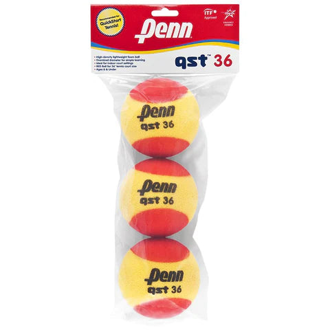Penn QST 36 FOAM 3-Pack - 8 Pack Case (24 Balls)