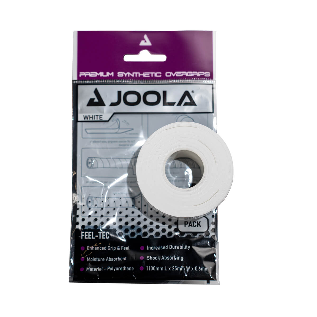 Joola Overgrip White 4 Pack