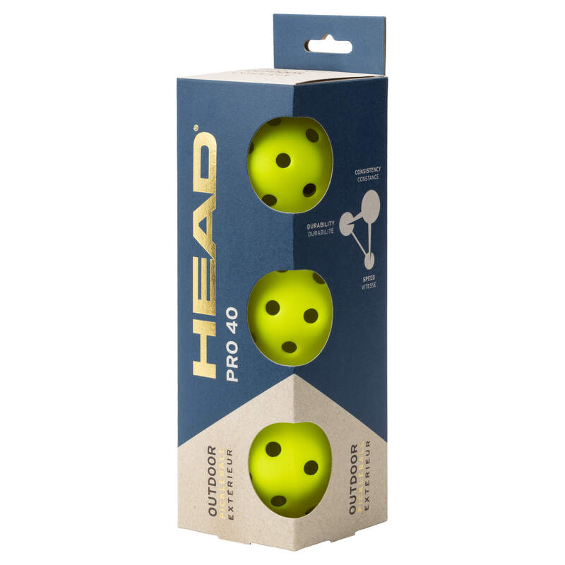 Penn Championship 40 Outdoor Pickleball 3 Pack