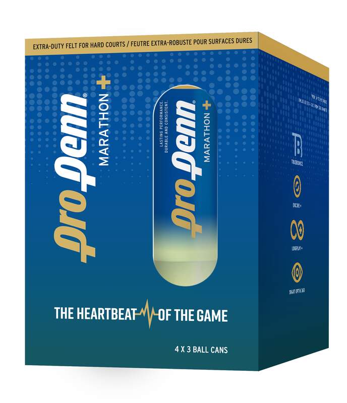 Pro Penn Marathon Plus Extra Duty 3 Ball Can 4 Pack (12 Balls)