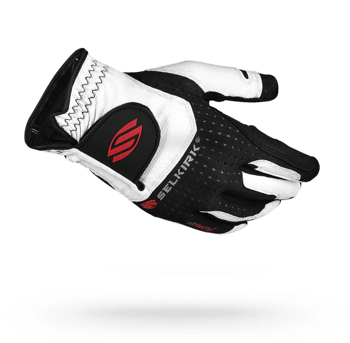 Selkirk Premium Leather Coolskin Upper Glove - White/Black