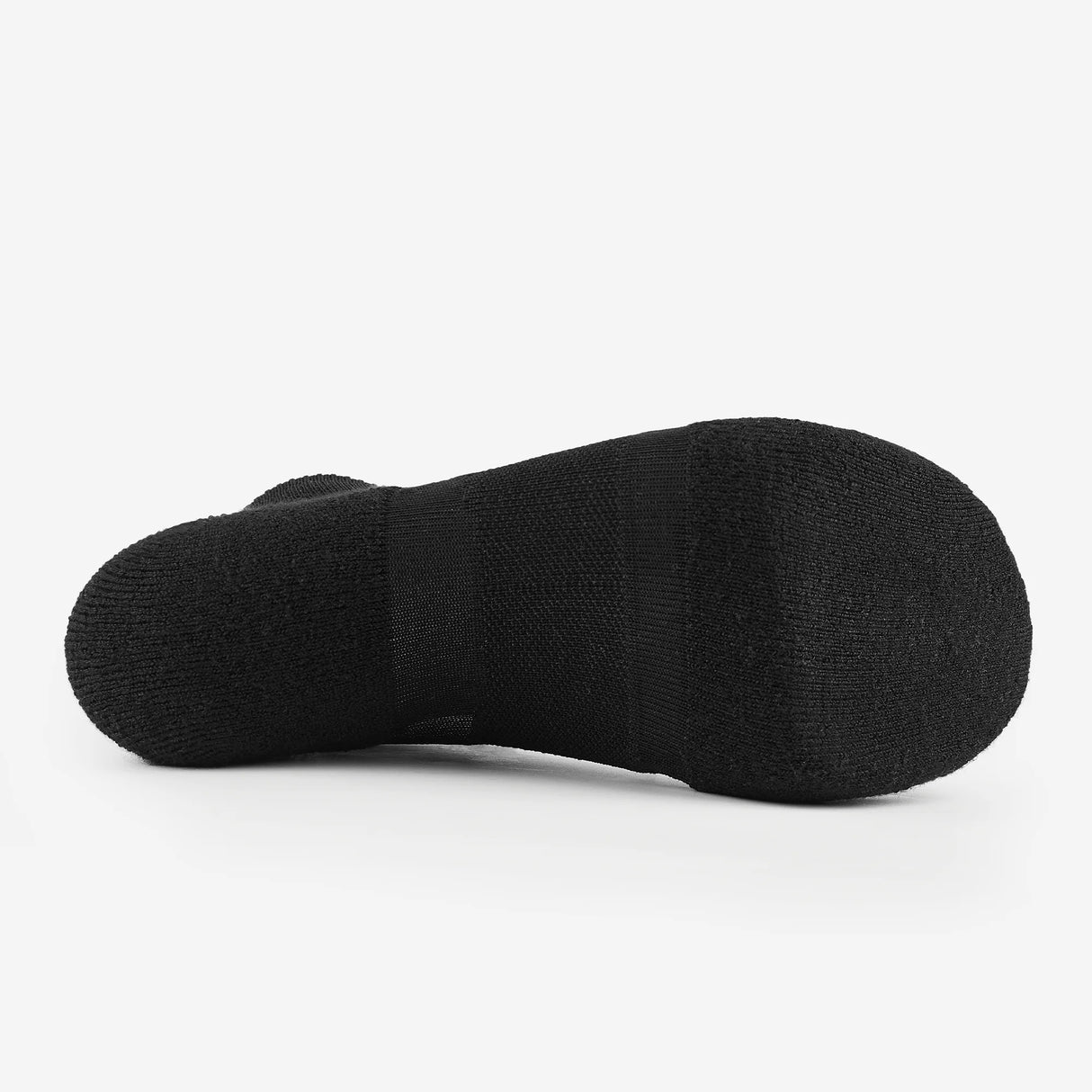 Thorlo Experia Unisex Techfit Light Cushion Low Tab - Black on Black