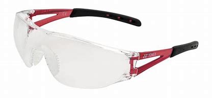 Yonex Sports Glasses Clear Red