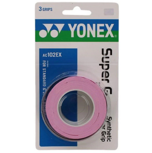 Yonex Super Grap 3 Pack (Pink)