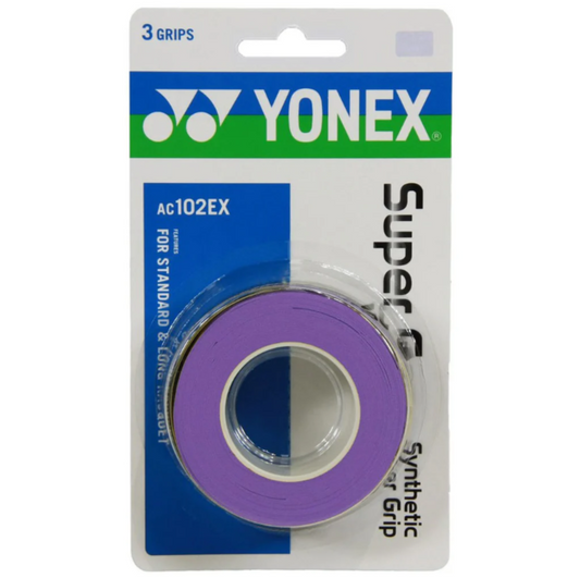 Yonex Super Grap 3 Pack (Purple)