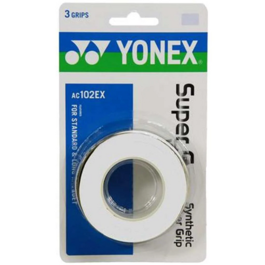 Yonex Super Grap 3 Pack (White)