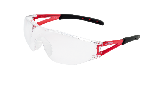 Yonex Sports Glasses (Clear Red)