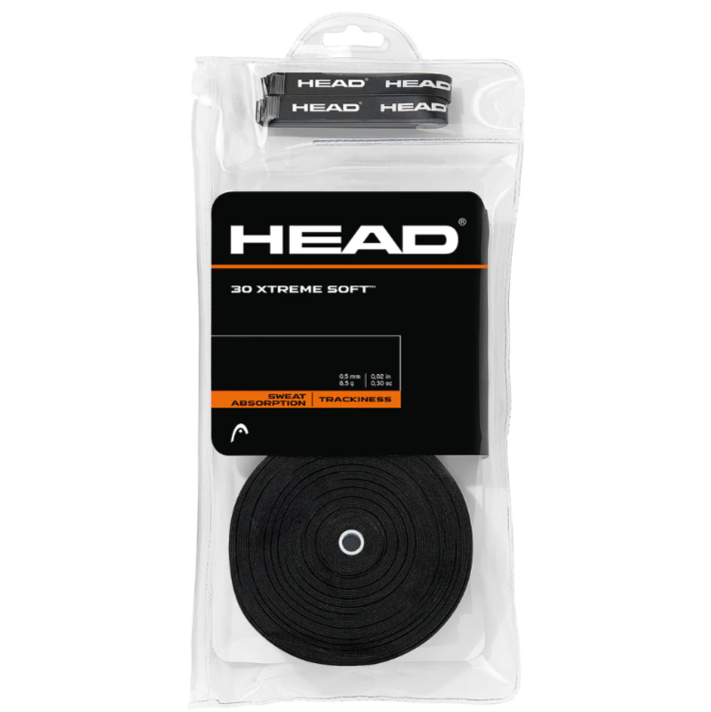 Head XtremeSoft lot de 30 (Noir)