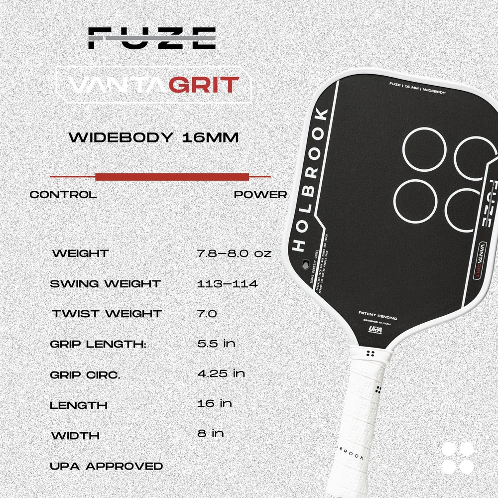 Holbrook Fuze VantaGrit Widebody 16mm - Pre-Order Ends October 29th